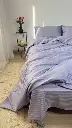 Страйп Сатин ліловий